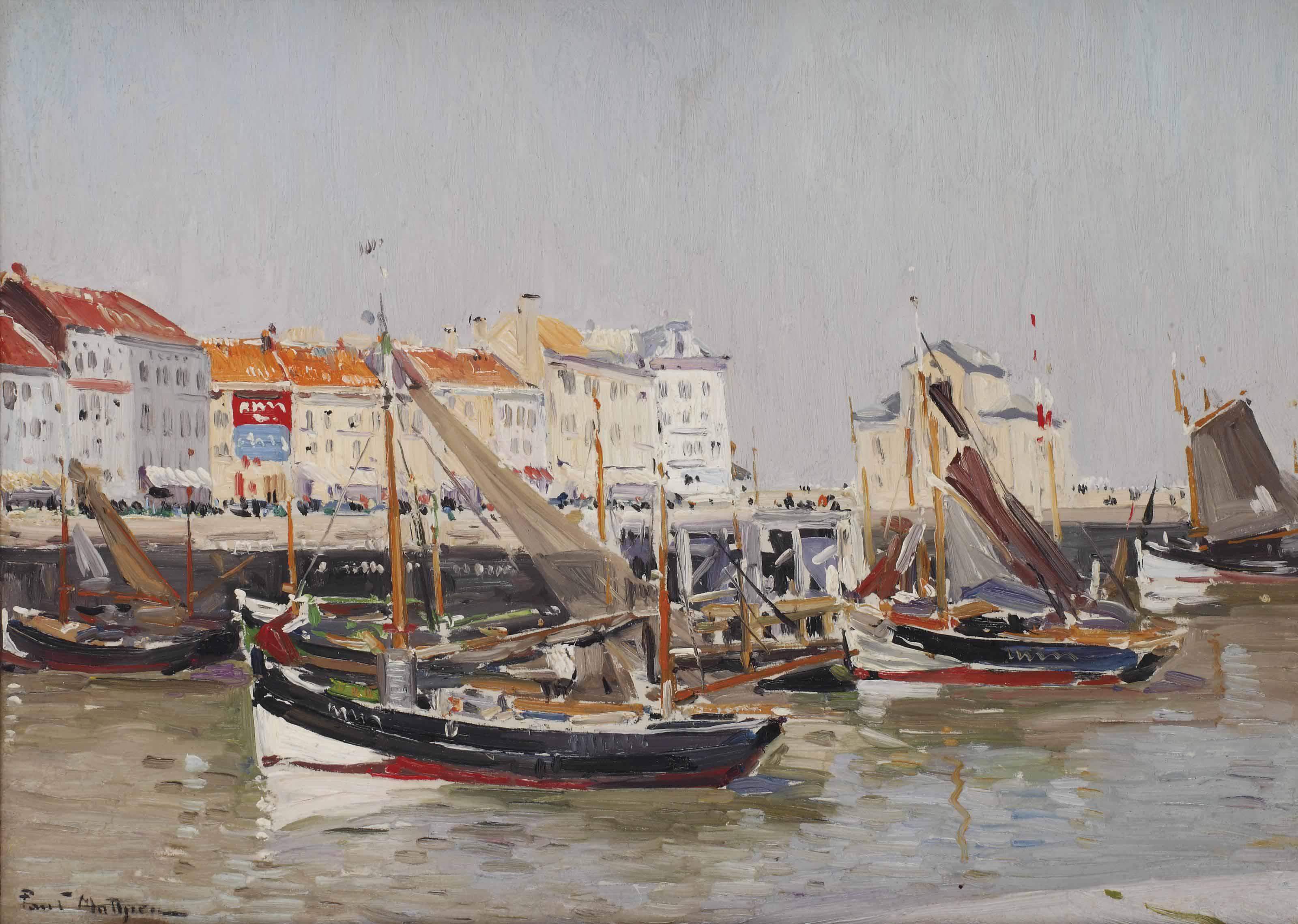 Paul Mathieu - Bassin des Pêcheurs, Ostende