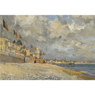 Paul Mathieu - La Plage À Sainte-Adresse