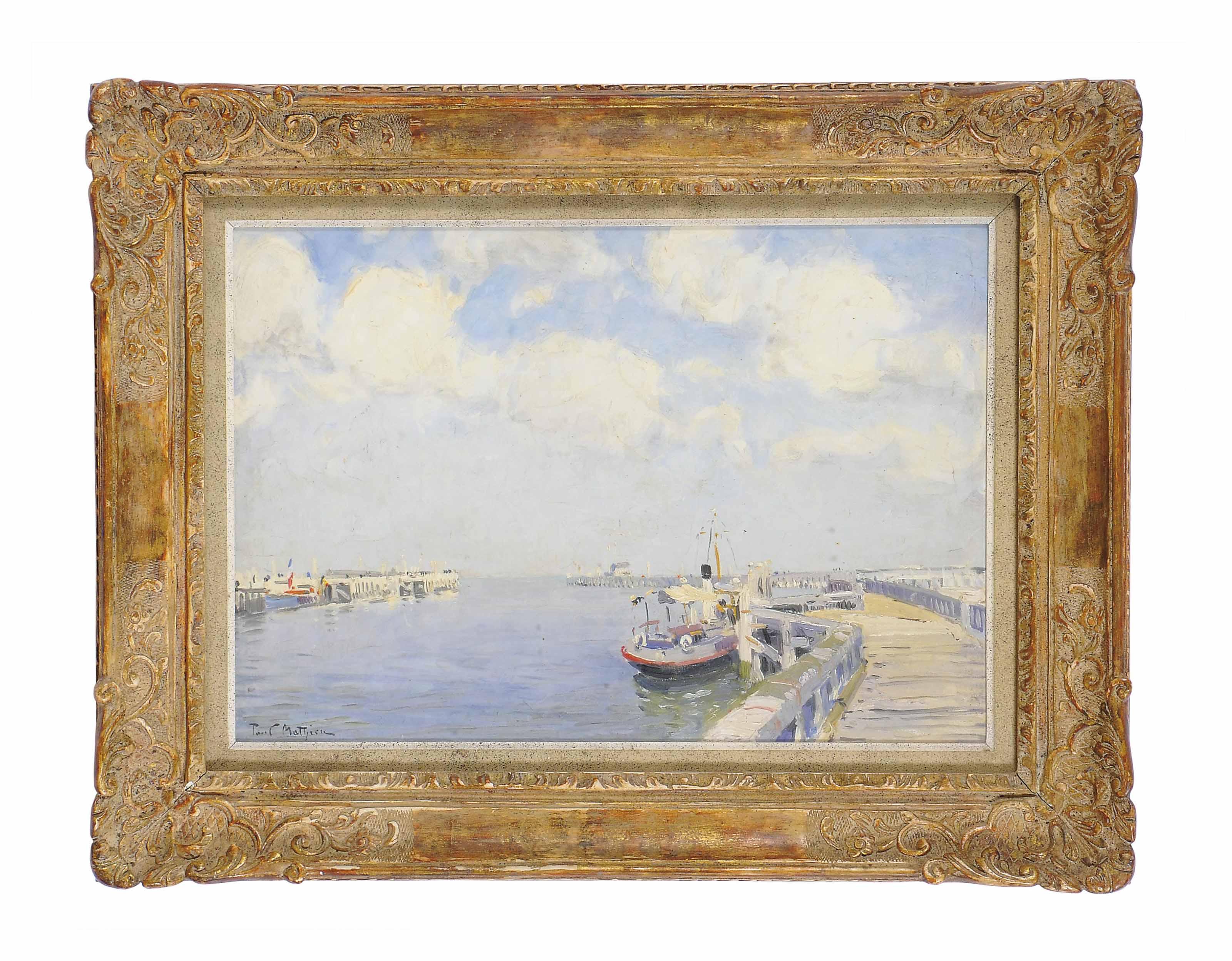 Paul Mathieu - Ostende: l\'estacade