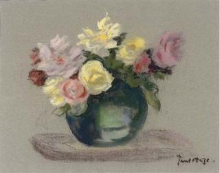 Paul Maze - Bowl of Roses