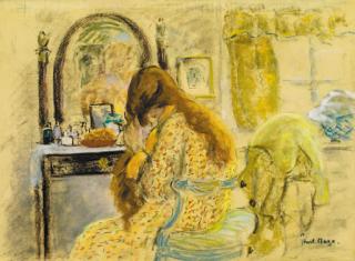 Paul Maze - Jessie At The Dressing Table