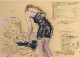 Paul Maze - Jessie Dressing; And Jessie Reading