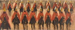 Paul Maze - Life Guards At White Hall