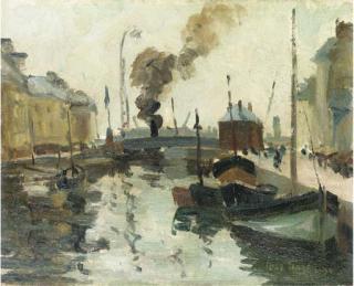 Paul Maze - Port of Le Havre