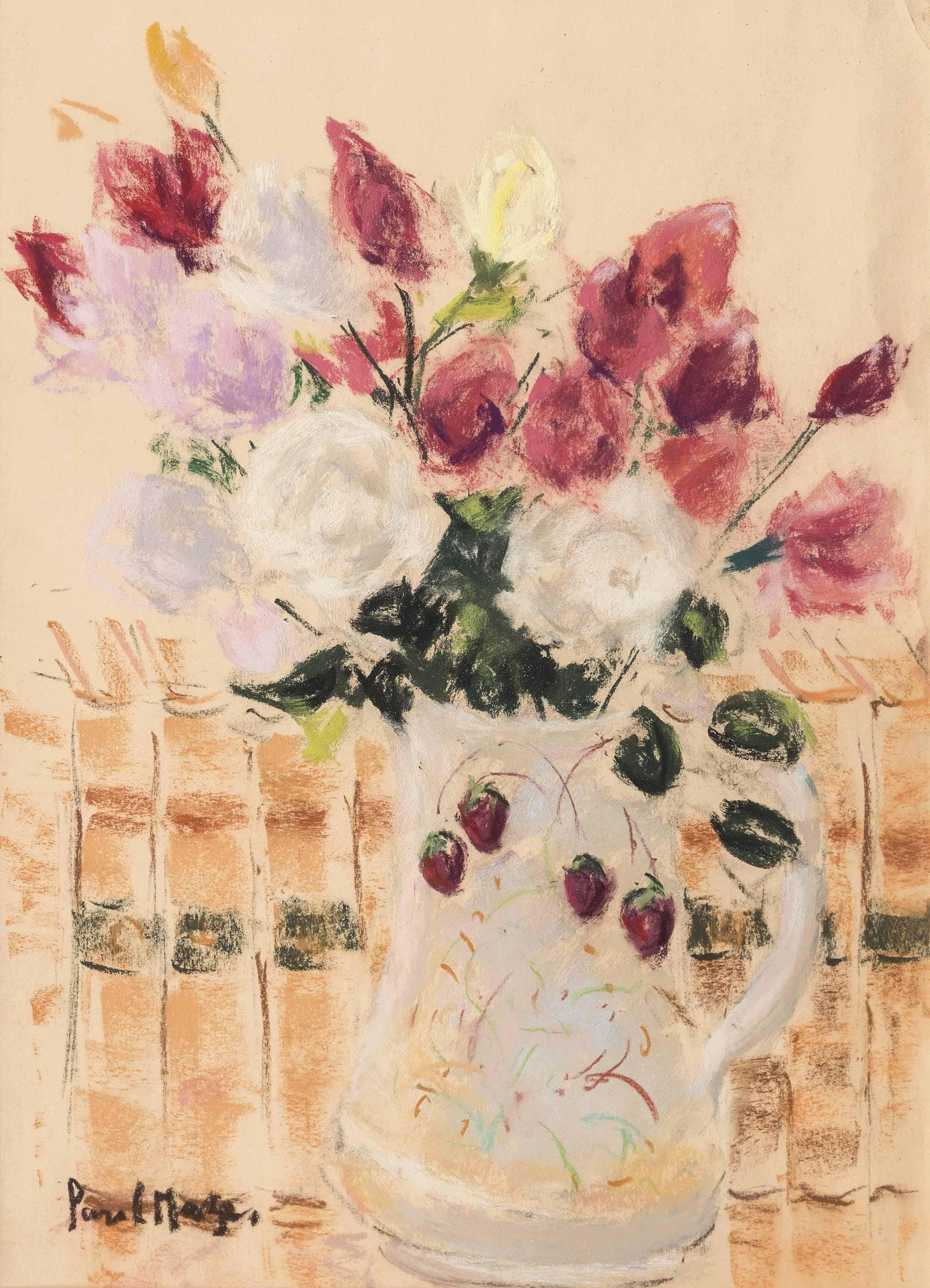 Paul Maze - Roses in a jug