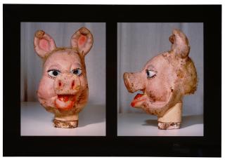 Paul McCarthy - Masks, Front and Side View (Pig), 1998