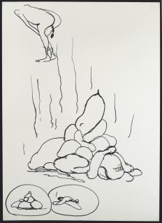 Paul McCarthy - Sans titre (shit drawing)