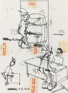 Paul Mccarthy - Untitled (Drawing For Alpine Man)
