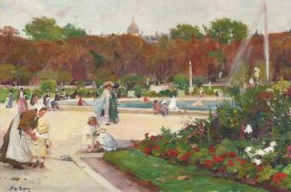 Paul-Michel Dupuy - French Jardin Du Luxembourg
