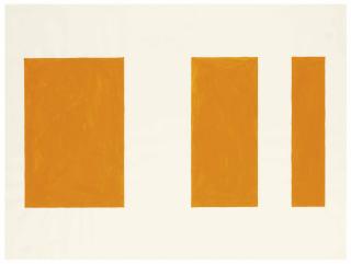 Paul Mogensen - No Title (3 part cadmium orange)