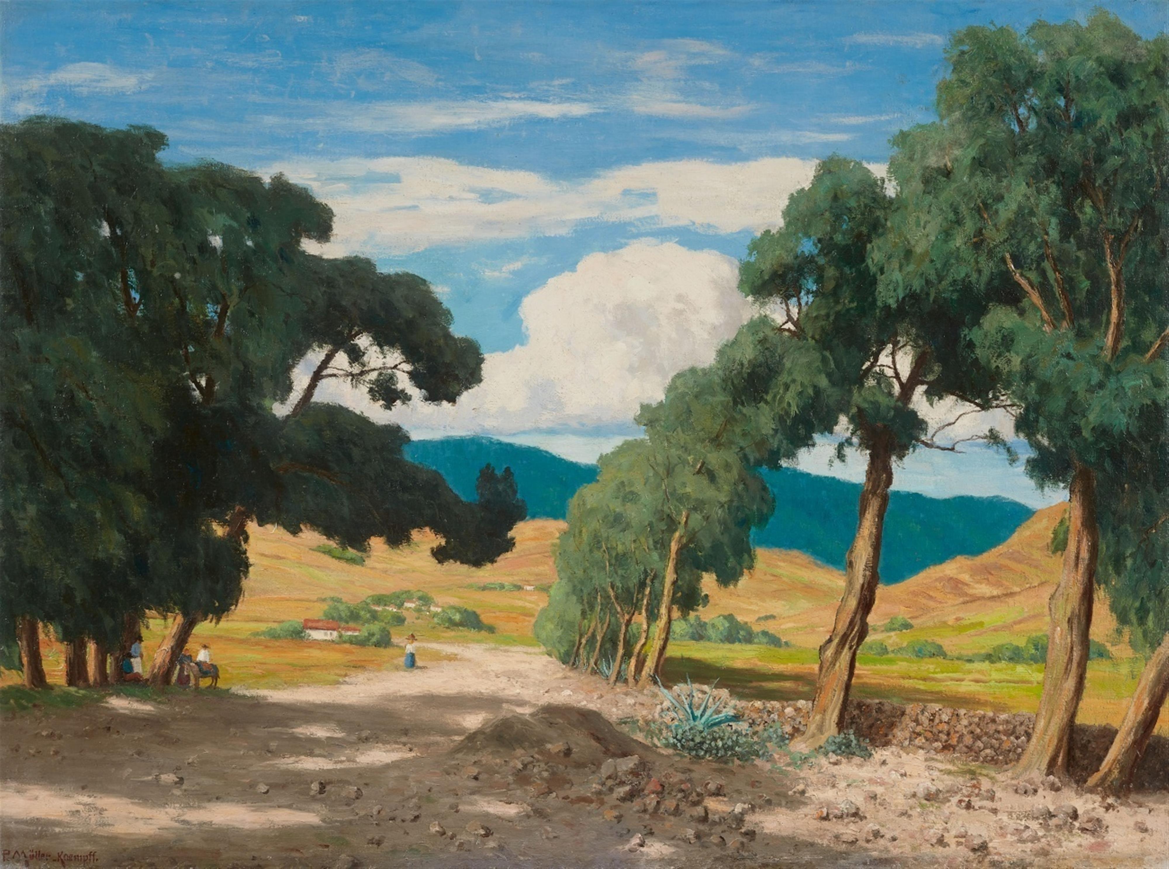 Paul Müller-Kaempff - Ansicht von Teneriffa