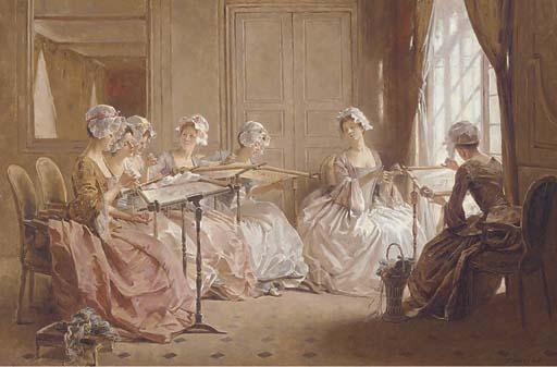 Paul Musin - The embroidery class