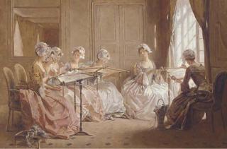 Paul Musin - The embroidery class