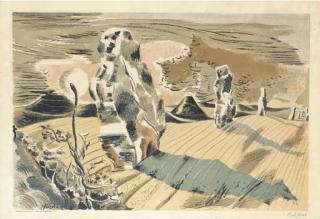Paul Nash - Avebury or Landscape of Megaliths