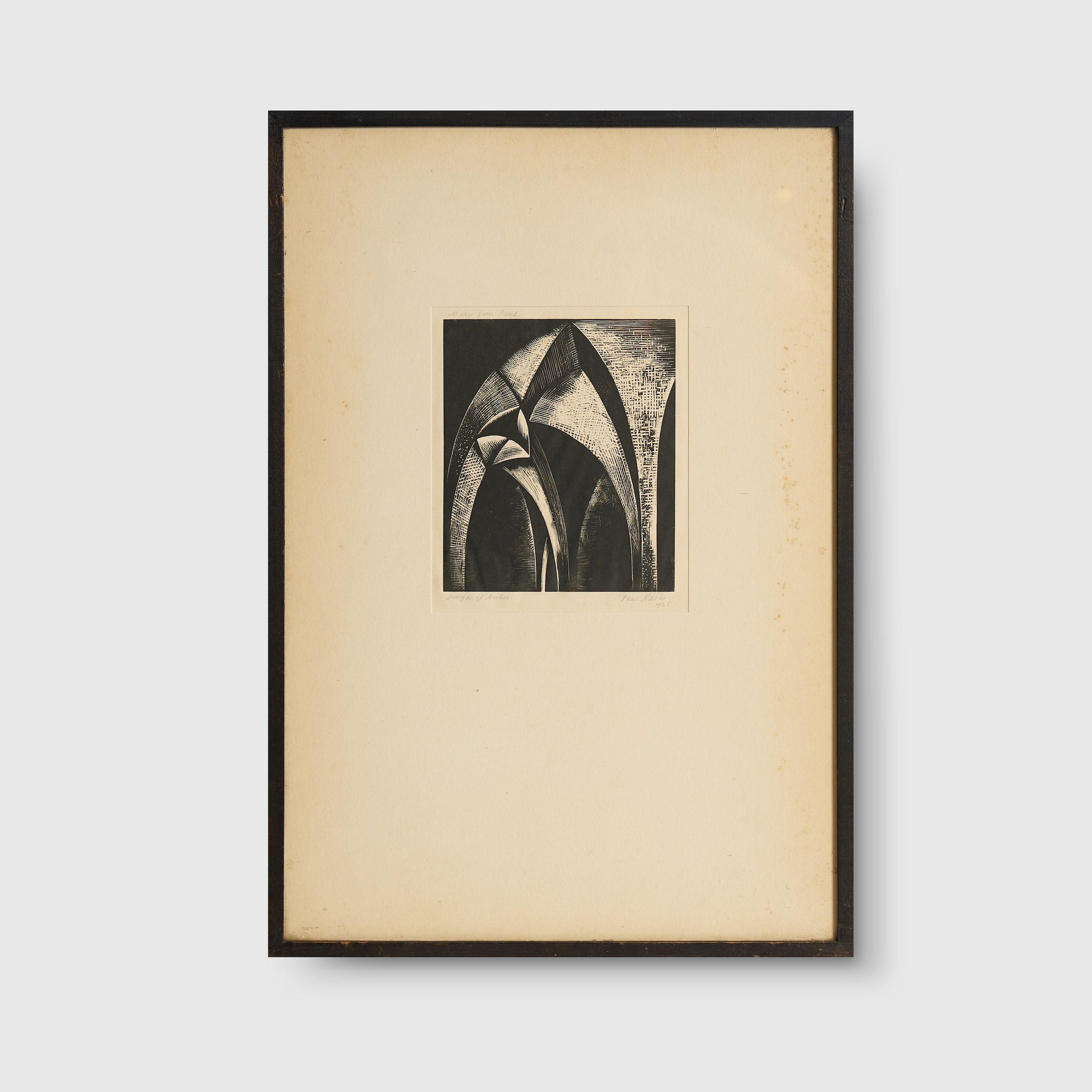 Paul Nash - Design of Arches, 1926