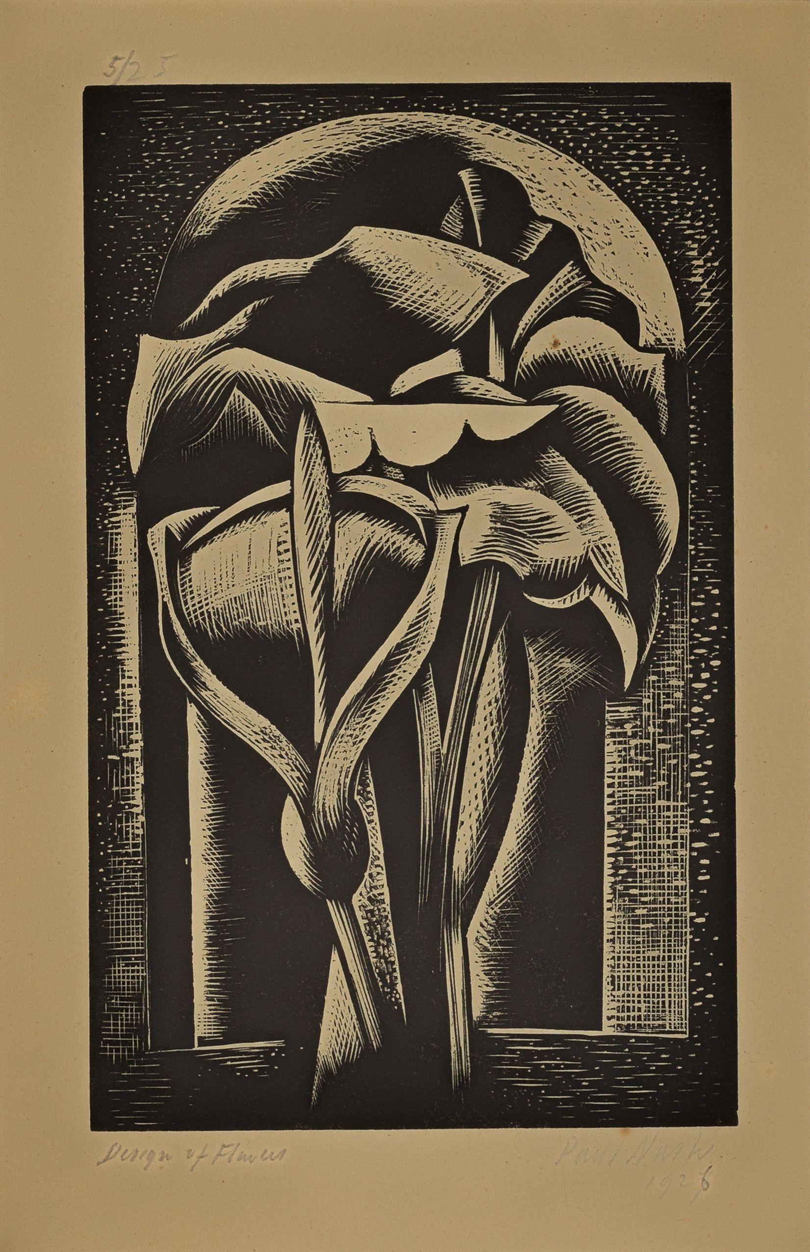 Paul Nash - Design of Flowers