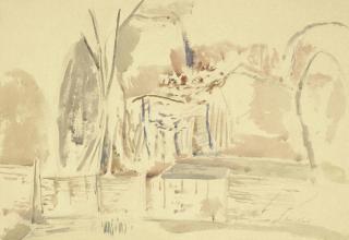 Paul Nash - March Woods, Study II