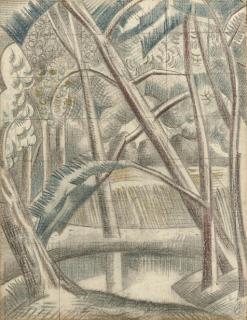 Paul Nash - Poplar Pond