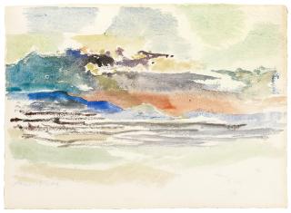 Paul Nash - Sunset Eye, Study 5