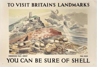 Paul Nash - You Can Be Sure Of Shell, Kimmeridge Folly, Dorset