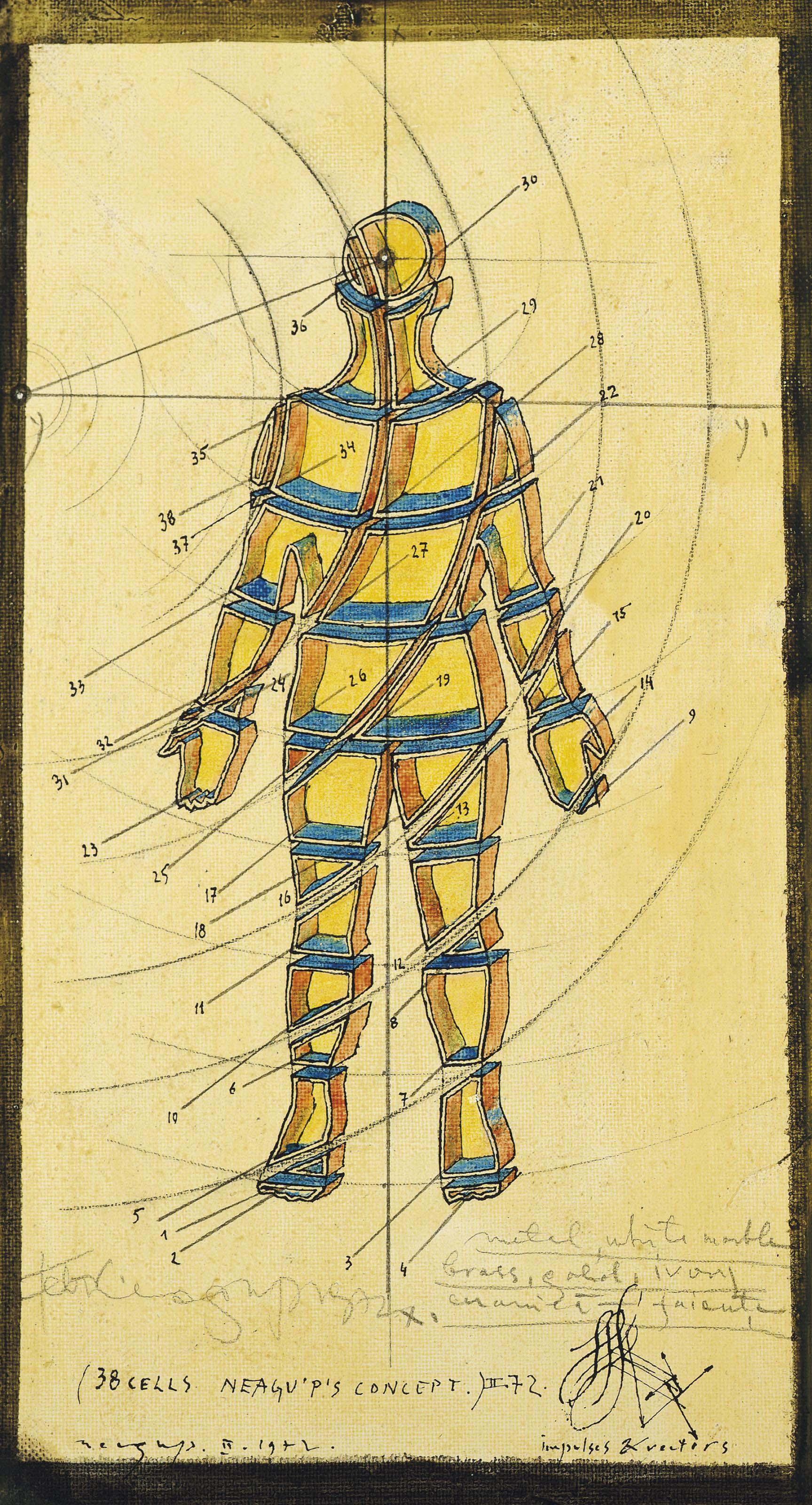 Paul Neagu - Human 38 Cells