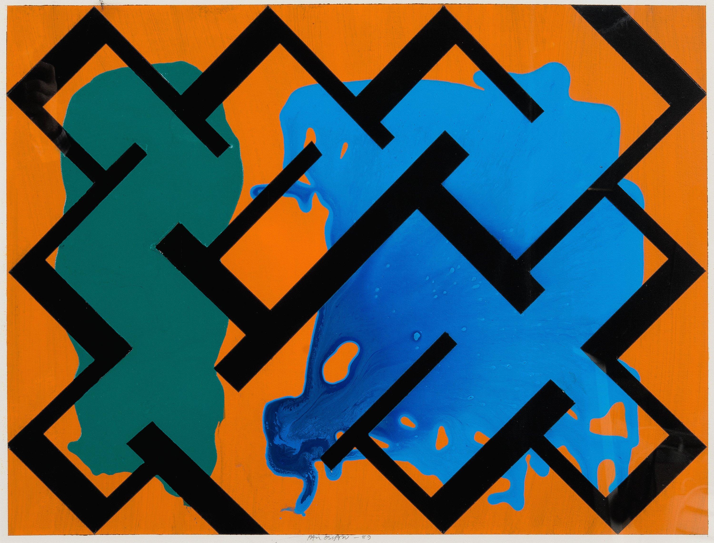 Paul Osipow - Komposition på orange