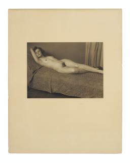 Paul Outerbridge Jr. - Paula Nude on Bed, 1924