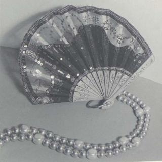 Paul Outerbridge - Fan and Pearl Necklace, 1924