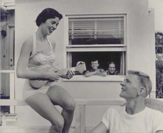 Paul Outerbridge - Laguna Beach, Luau Week, c. 1950