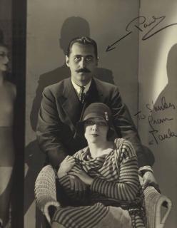 Paul Outerbridge - Self Portrait with Wife Paula, Paris, c. 1927