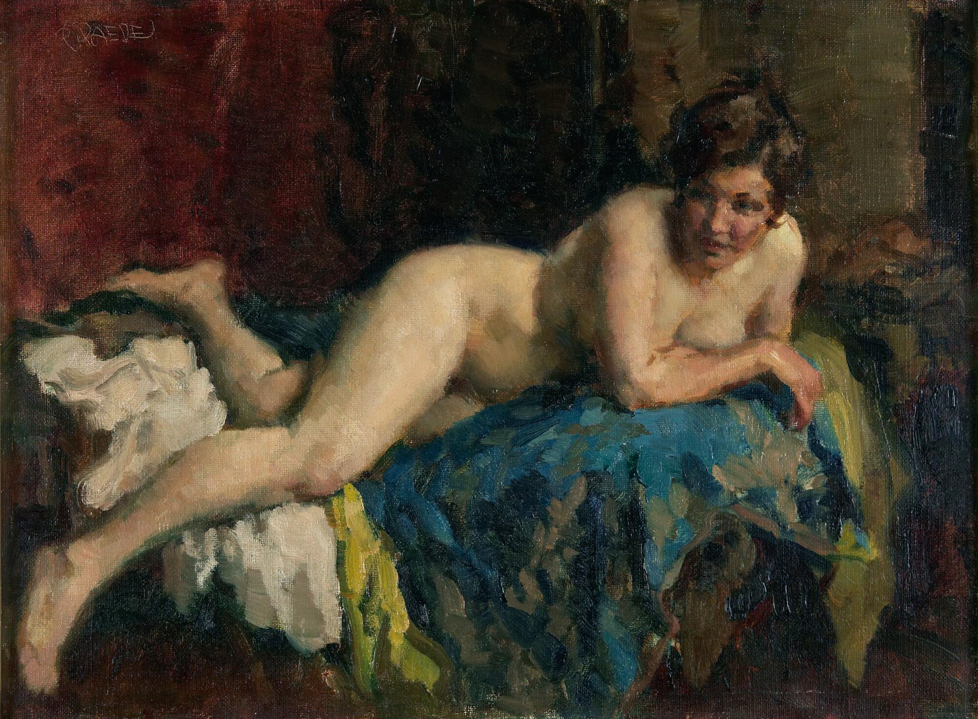 Paul Paede - Ruhendes Modell.