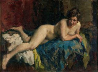 Paul Paede - Ruhendes Modell.