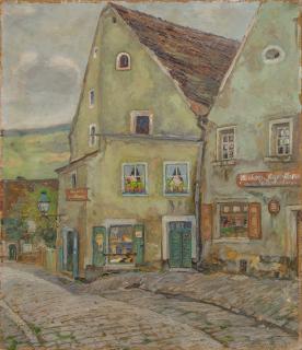 Paul Paeschke - Straßenszene.