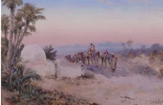 Paul Pascal - Desert landscape