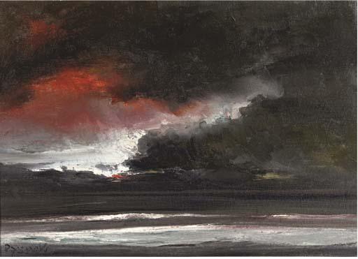 Paul Permeke - Evening red