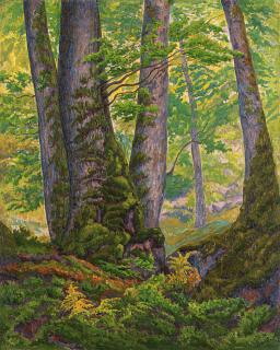Paul Ranson - Les trois hêtres