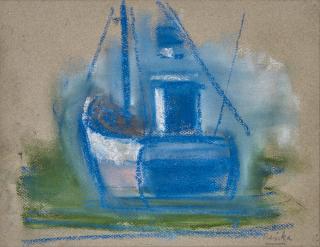 Paul Resika - Blue Trawler