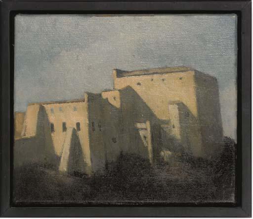 Paul Riley - A monastery in the afternoon sun, Mallorca