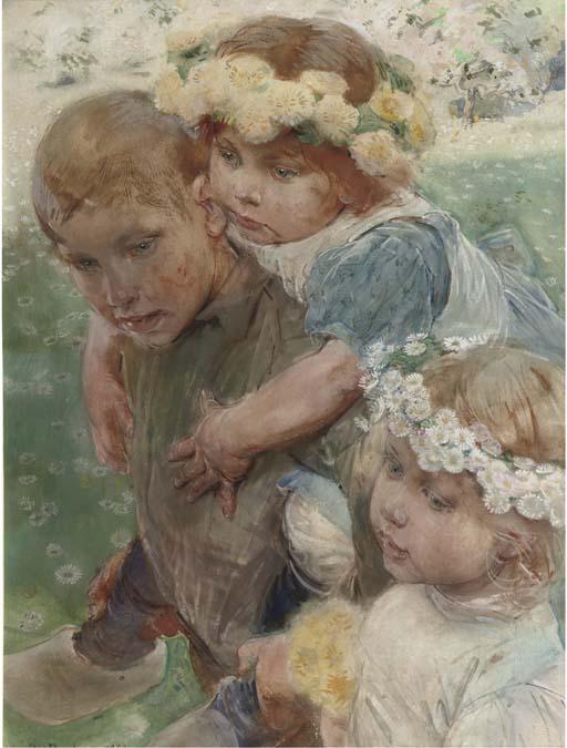 Paul Rink - Children enjoying springtime