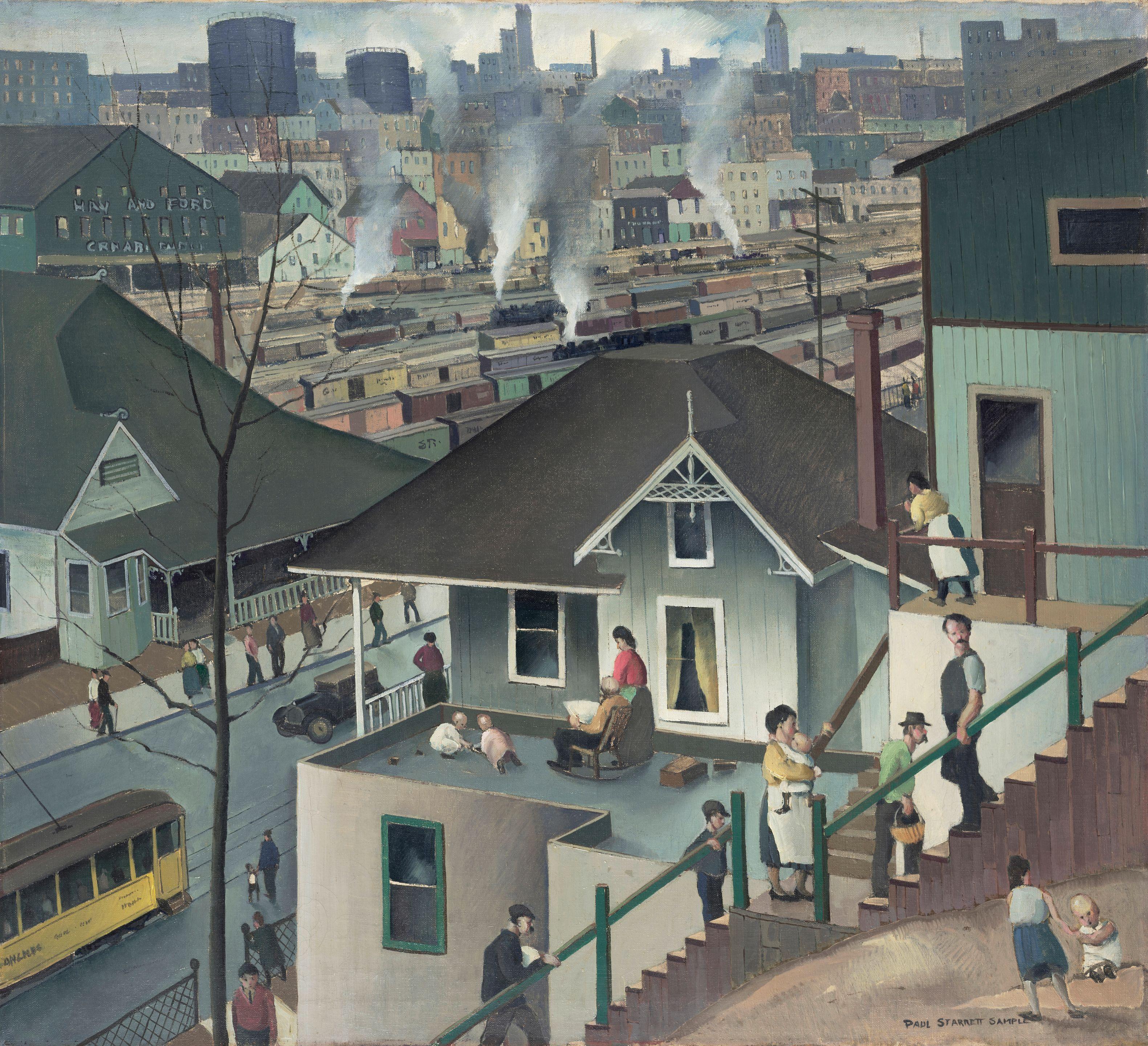 Paul Sample - North Broadway Neighborhood