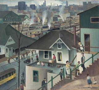 Paul Sample - North Broadway Neighborhood