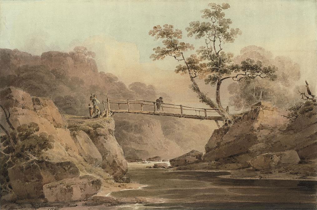 Paul Sandby Munn - Penton Rocks near Longtown, Cumberland