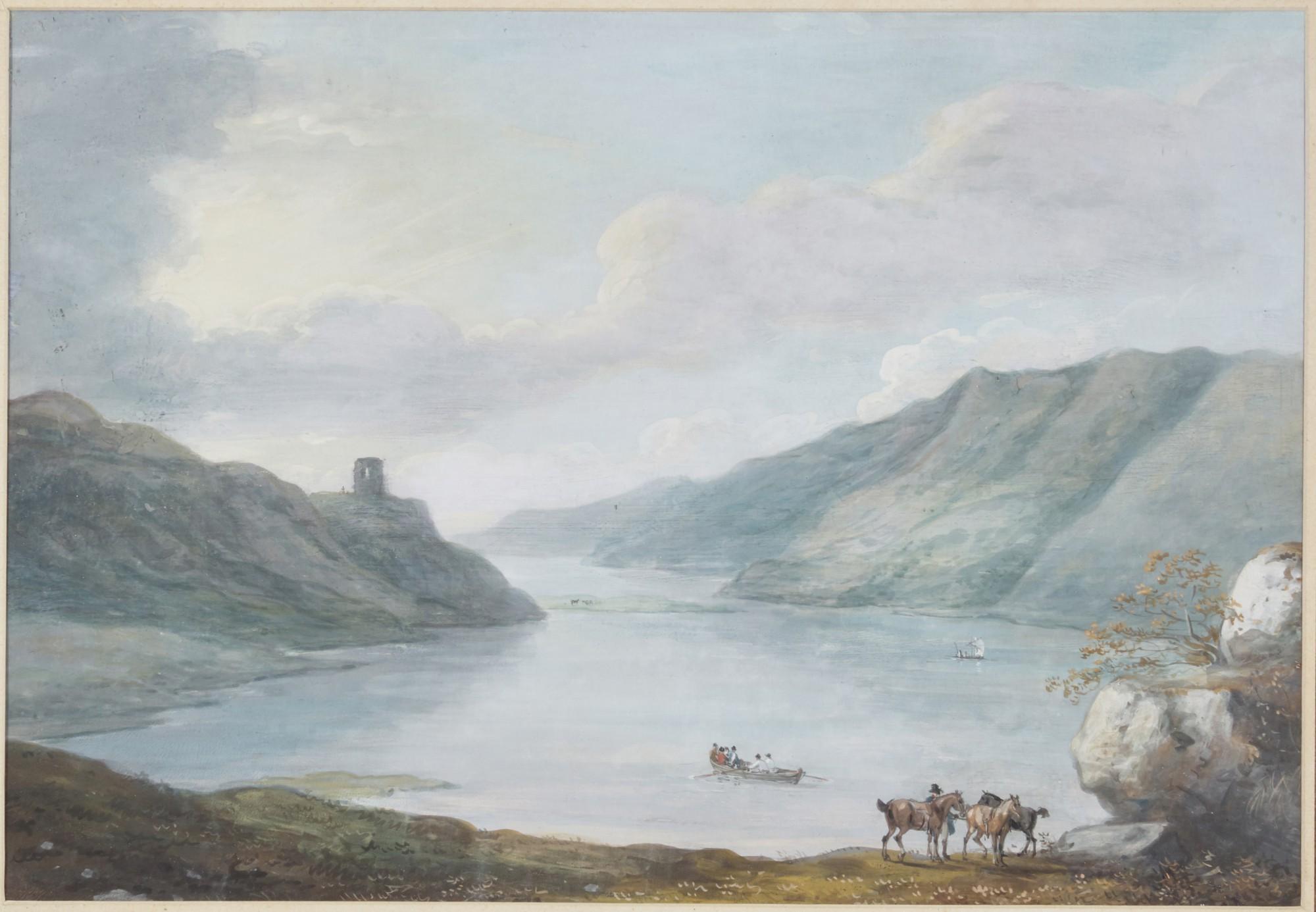 Paul Sandby, R.A. - Dolbadarn Castle, Llanberis, North Wales