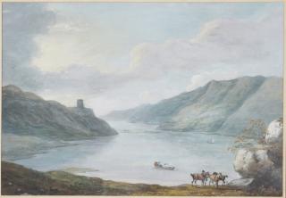 Paul Sandby, R.A. - Dolbadarn Castle, Llanberis, North Wales