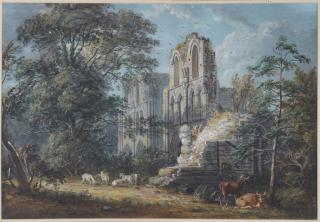 Paul Sandby, R.A. - Roche Abbey, Yorkshire