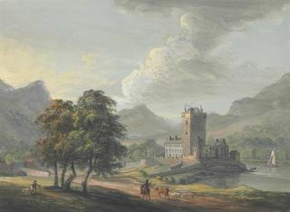Paul Sandby, R.A. - Ross Castle, Killarney, Ireland