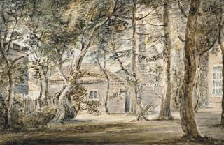 Paul Sandby, R.A. - View of Thomas Sandby\'s house in Windsor Great Park
