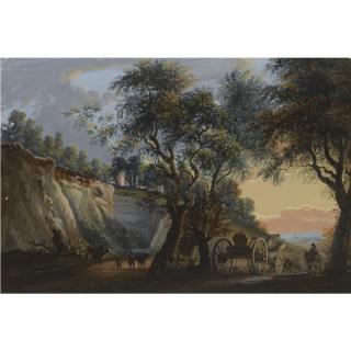 Paul Sandby - A View At Charlton, Near Woolwich, Kent