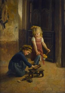 Paul Seignac - Playing Bootblack