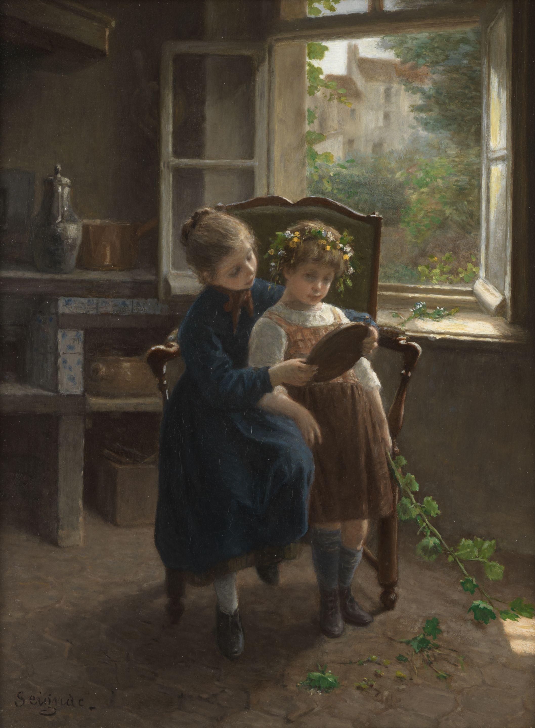 Paul Seignac - The spring garland